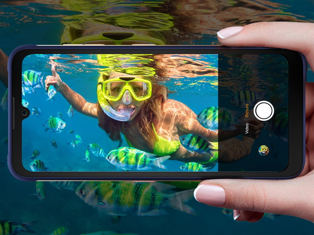 FOSSIBOT F112 Pro - zdjęcia pod wodą aparatem 50 Mpix
